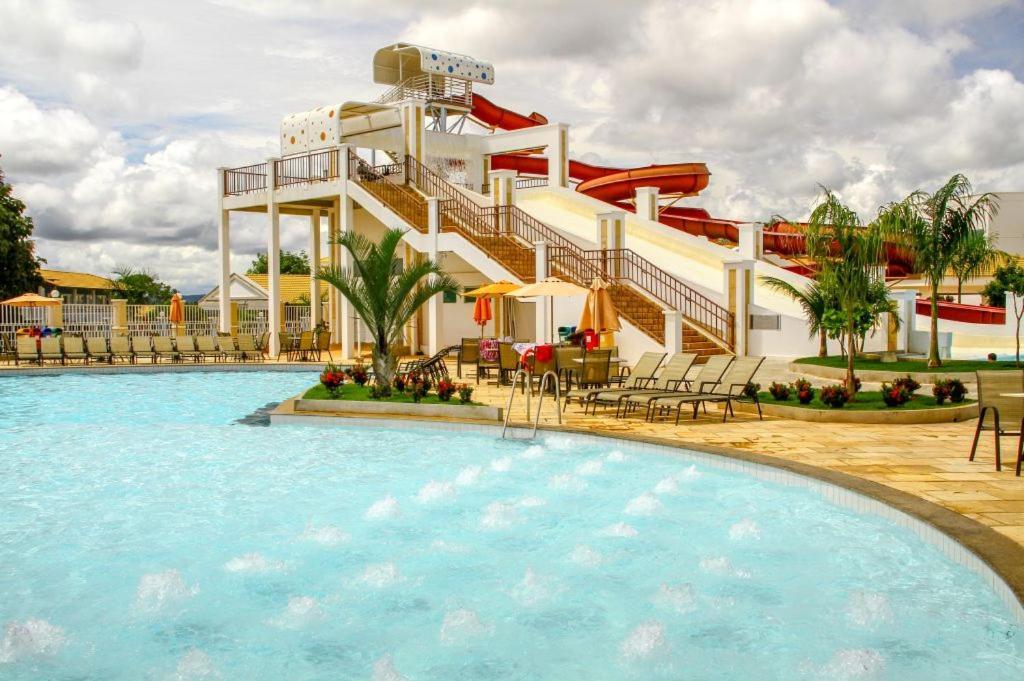 Thermas Lacqua Diroma Com Piscina De Ondas Gratis 24Horas กัลดัสโนวัส ภายนอก รูปภาพ